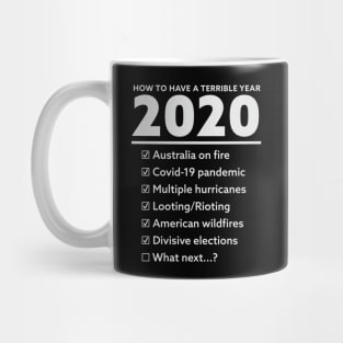 2020 List of Bad Things We Survived Mug